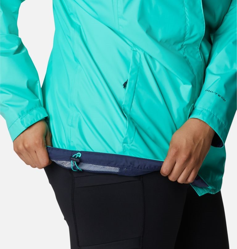 Women's Columbia Arcadia II Jackets Turquoise | Plus Size CA-YAC0L